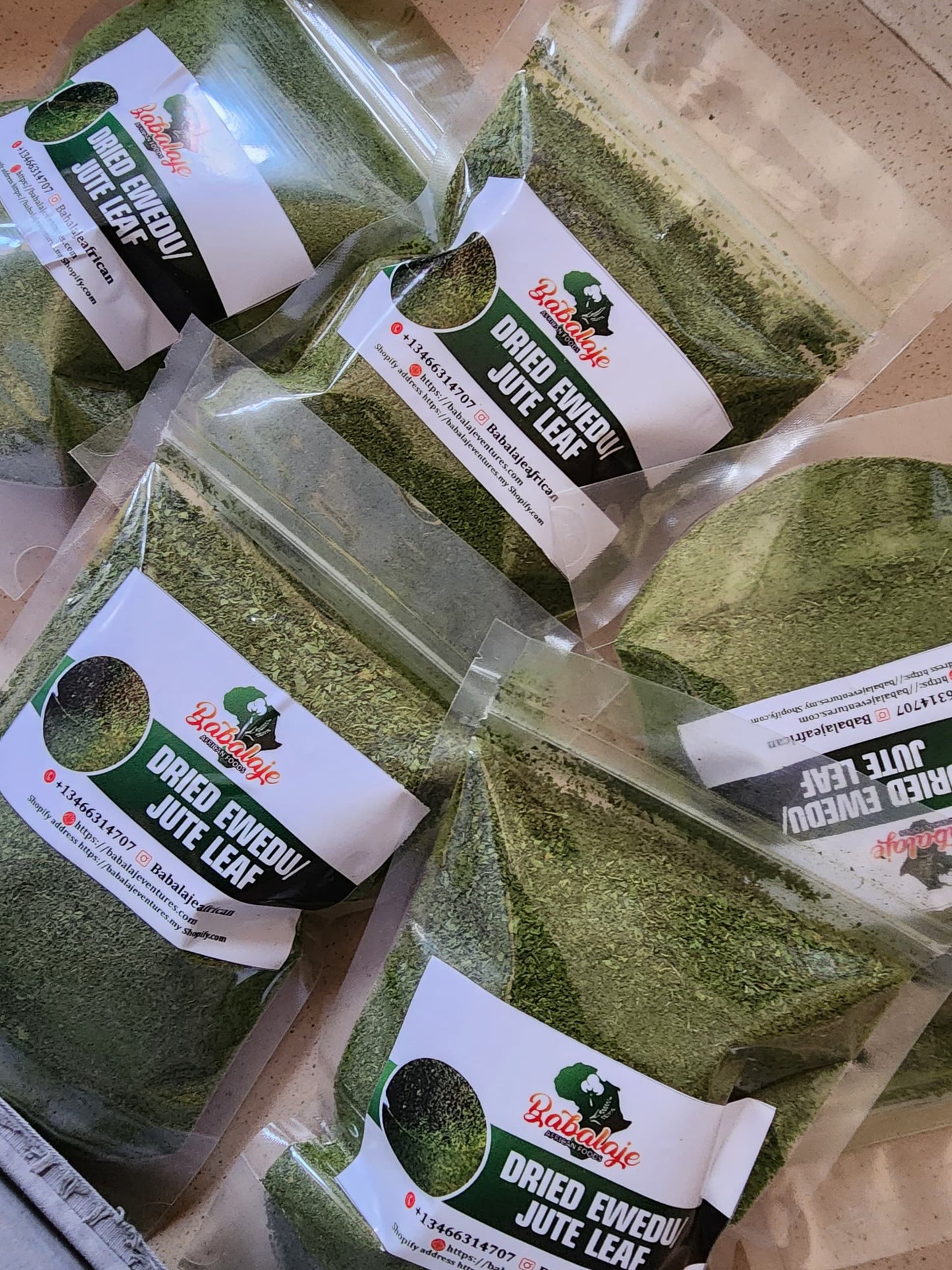 Babalaje Ewedu Jute leaf powder